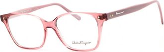 Ferragamo SF2928 610 Trasparent Rose 52mm