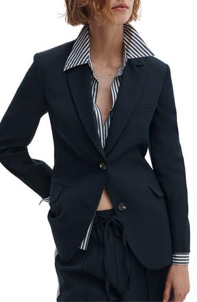 Rag & Bone Layered Wool Blazer in Sal at Nordstrom, Size 10