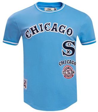 Pro Standard Mens WHITE SOX RETRO CLASSIC DK TEE - University Blue Size 3XL