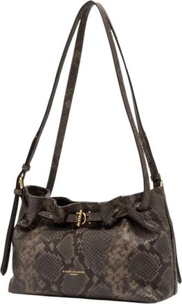 Gianni Chiarini Mimi Schoudertas - Dames - Schoudertassen - Bruin - ONE Size - Leer - Tassen