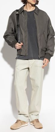 Maison Kitsun&eacute; T-shirt With Print, Mens, Grey