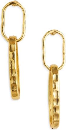 Karine Sultan Oval Link Drop Earrings in Gold at Nordstrom