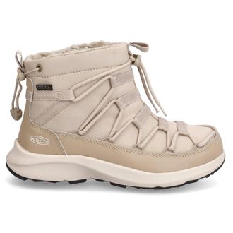 Keen Uneek SNK Chukka II WP Textile Synthetic Womens Lace Up Boots - Safari Birch - Size:UK 2.5