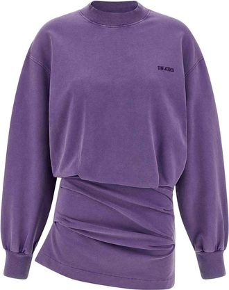 The Attico Faded Sweatshirt Dress
