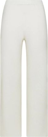 Seventy Pantalone Tricot - Dames - Wijde Broeken - Wit - XS - Wol - Broeken