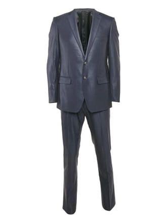 Balmain wool suit - men - Wool - M - Blue