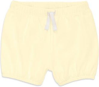 primary Baby Organic Bubble Short in Light Banana at Nordstrom, Size 18-24M
