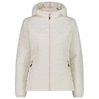 F.lli Campagnolo Padded Jacket Fix Hood Kunstfaserjacke f&uuml;r Damen | beige/grau
