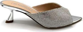 Ninalilou Mules - Dames - Muiltjes - Grijs - 38 EU - Leer - Schoenen