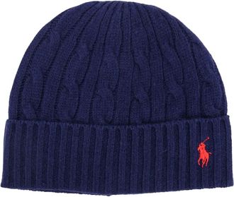 Polo Ralph Lauren Handtekening Manchet Hoed Collectie - Heren - Hoeden - Blauw - ONE Size - Accessoires