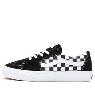 Vans SK8-Low Checkerboard - Black VN0A4UUK4W7