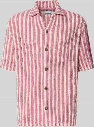 Armedangels Armedangels Relaxed Fit Poloshirt aus reiner Bio-Baumwolle in Rosa, Gr&ouml;&szlig;e XXL