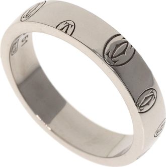 Cartier Happy Birthday White Gold (18K) Band Ring (Pre-Owned)
