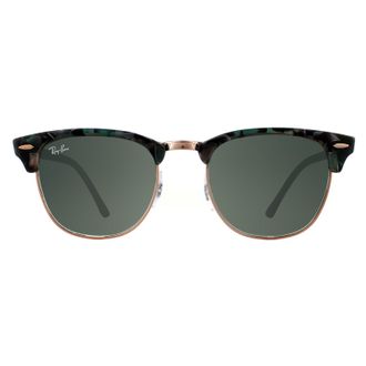 Ray-Ban Round Spotted Grey Green Dark Grey Gradient Sunglasses