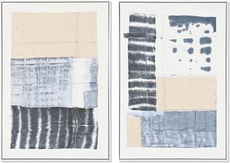 DKD Home Decor Cuadro Dkd Home Decor 60 X 3,2 X 90 Cm Abstracto Urbano (2 Unidades)