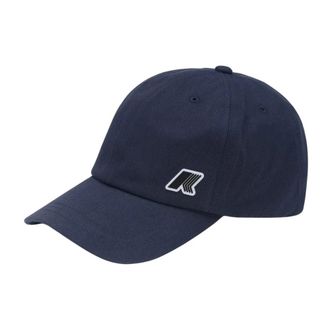 K-Way Caps - Heren - Petten - Blauw - ONE Size - Katoen - Accessoires