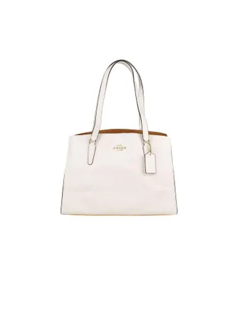 Coach Womens Tote Ivory Leather Tote-bags