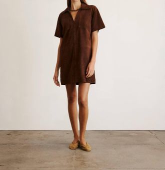 Tanya Taylor Tabby Dress In Chocolate