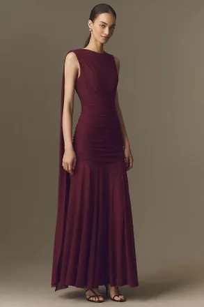 Bardot Alverie Mesh Maxi Dress