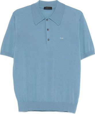 Prada Button Polo Shirt