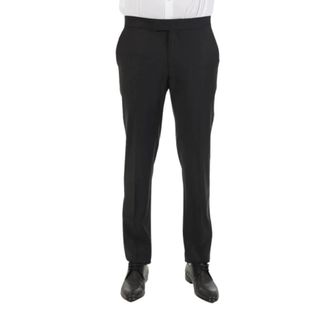 Karl Lagerfeld Broeken, Heren, Zwart, L, Leer, Karl Lagerfeld - Suits