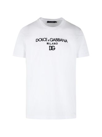 Dolce & Gabbana White Logo T-shirt