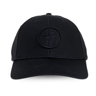 Stone Island Caps, male, Blue, Size: ONE SIZE Baseball Cap
