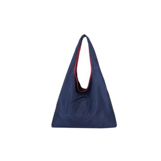 Generic Nylon Hobo Bag for Women Spacious Capacity Crescent Shoulder Bags Foldable Ladies Grocery Handbag, Shopping, Travel, 2026 (Blue,One Size)