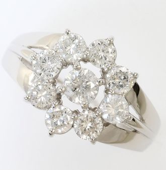 C&A Platinum Platinum 900 Band Ring (Pre-Owned)