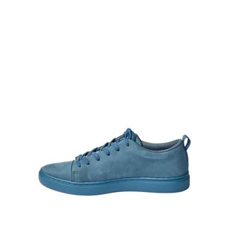 Paul Smith Laced Shoes, male, Blue, Size: 11 US Lee Nubuk Sneakers