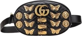 Gucci Pre-owned Belt Bags, female, Black, Size: ONE SIZE Pre-owned Vintage Belt Bag