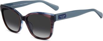 Kate Spade New York Fatimah 2/S Polarized QFF/WJ Womens Sunglasses Red Size 55