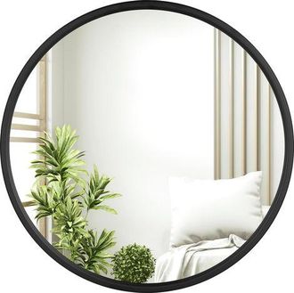 OEM Espejo De Pared De 40 Cm, Espejo Redondo De Metal, Espejo, Espejo De Maquillaje Moderno, Espejo Colgante