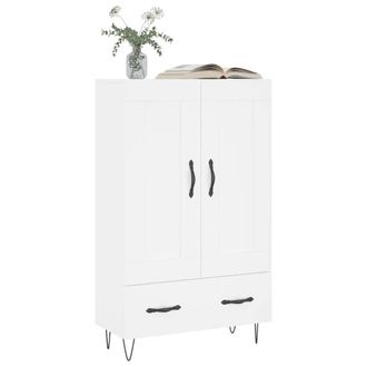 Berkfield Home Highboard White 69.5x31x115 cm Engineered Wood