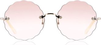 Chloé CE 2146/S 717 Womens Sunglasses Gold Size 55