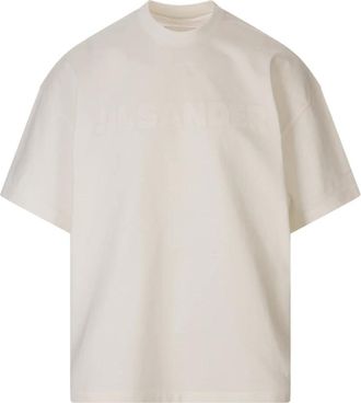 Jil Sander Hombre, Camisetas, Blanco, Talla: L