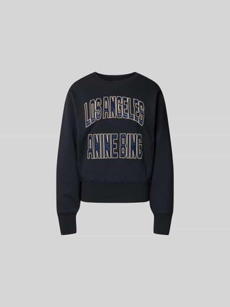 Anine Bing Sweatshirt aus reiner Baumwolle in Black, Gr&ouml;&szlig;e XS