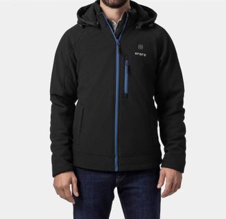 Ororo MenS Classic Heated Jacket 2.0 In Black, Blue
