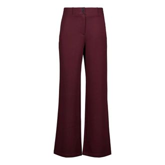 Nenette Etel Wide Broeken - Dames - Broeken - Rood - Maat: XL