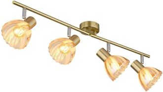 Globo Lighting Globo - foco - ZACHERY - bronce - vidrio - foco de superficie