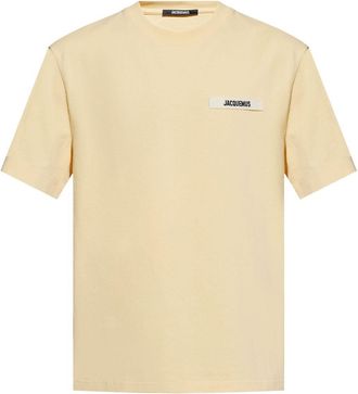 Jacquemus Gros Grain T-shirt - Neutrals