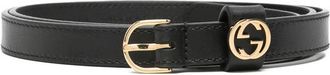 Gucci Interlocking G Leather Belt
