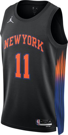 Nike Jordan New York Knicks 2025/26 Statement Edition Nike Mens Dri-FIT NBA Swingman Jersey in Black | HM4878-010
