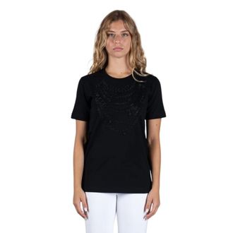 Elisabetta Franchi Mujer, Camisetas, Negro, Talla: XS