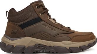 Skechers Schoenen, Dames, Bruin, 42 EU, Leer, Santoro - Hopkins Veterboot