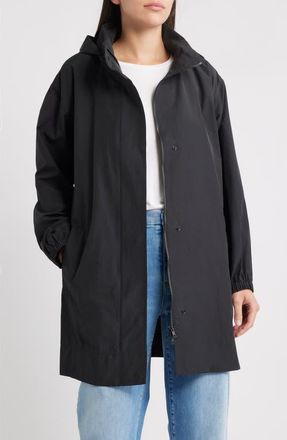 Eileen Fisher Stand Collar Jacket in Black at Nordstrom, Size X-Small