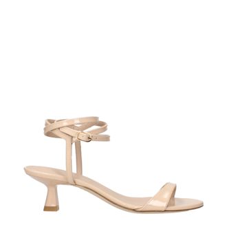 Stuart Weitzman Sandalias Nudistas Mujer Charol Beige/Beige Claro