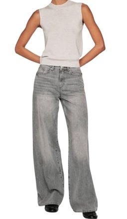 DL1961 Grey Washed Wide Leg Jeans Size 24/61