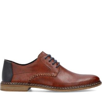 Rieker Klassieke Bruine Formele Zakelijke Schoenen - Heren - Nette schoenen - Bruin - 43 EU - Leer - Schoenen