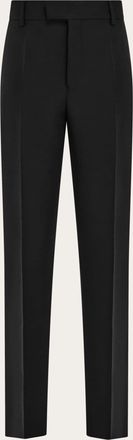 Ferragamo Uomo Pantalone sartoriale Nero